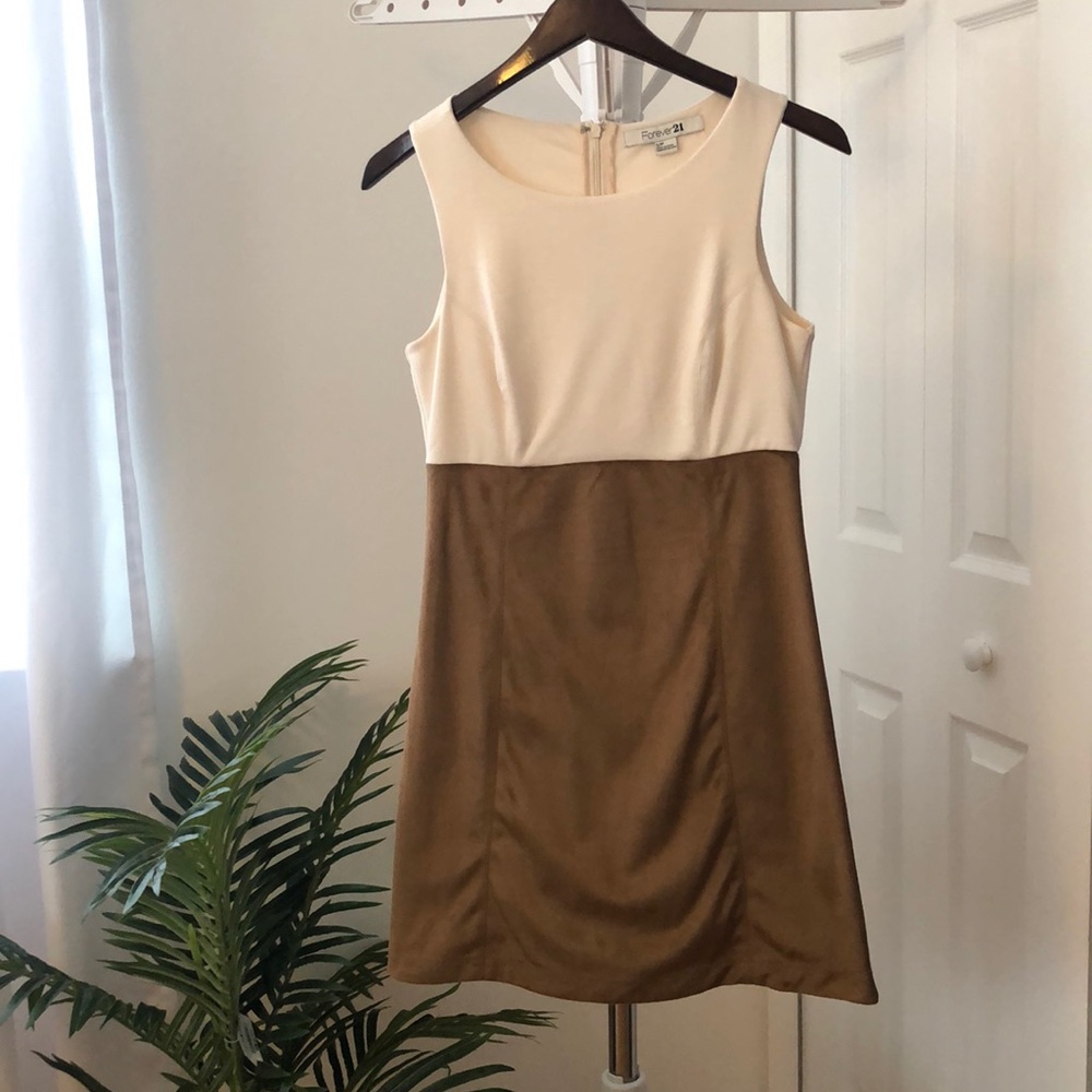 Sleeveless Colorblock Dress